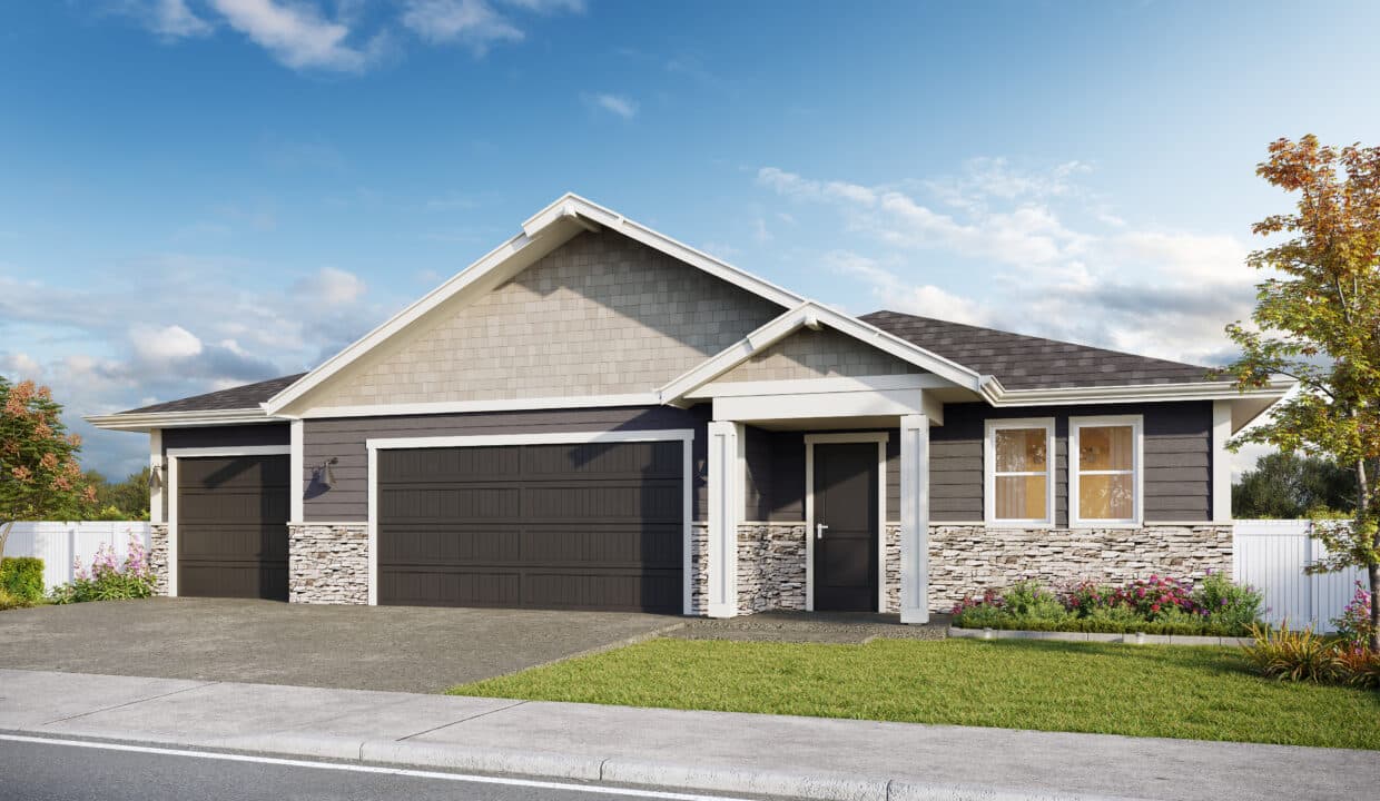 North Fork 3-Car - Craftsman - D01